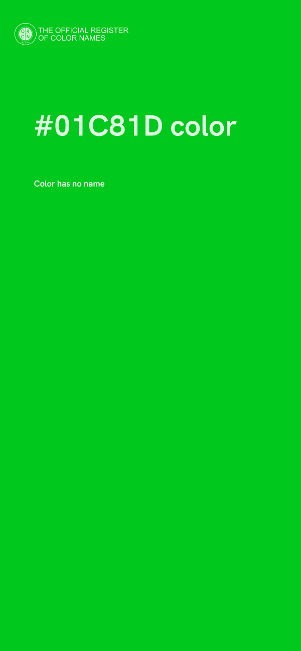 #01C81D color image