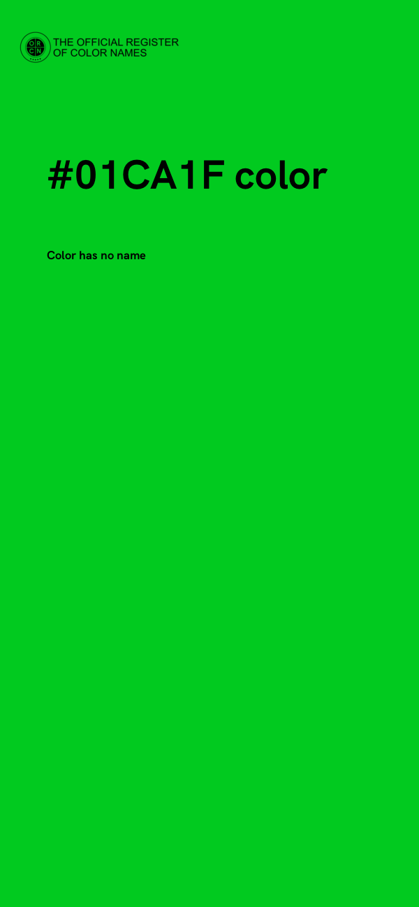 #01CA1F color image