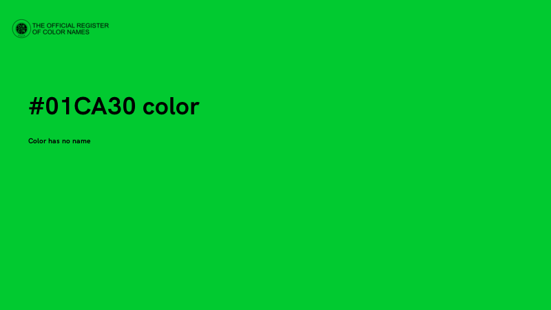 #01CA30 color image
