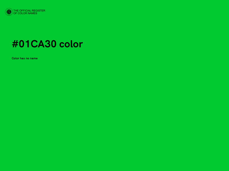 #01CA30 color image