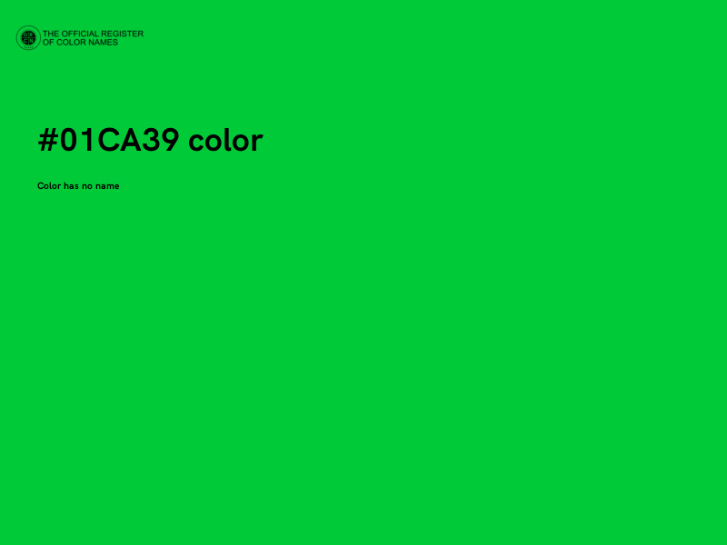 #01CA39 color image