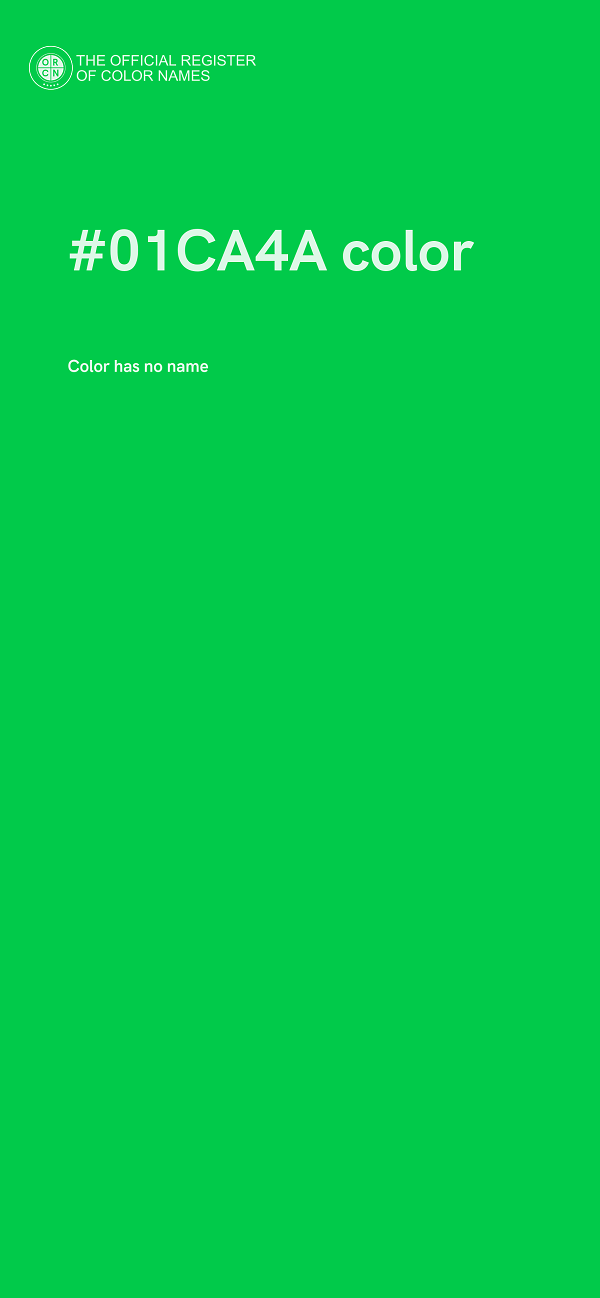 #01CA4A color image