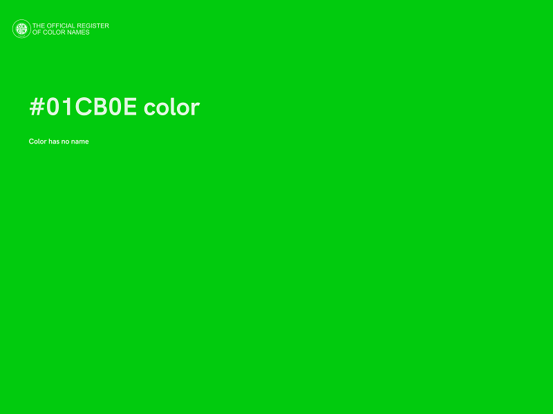 #01CB0E color image