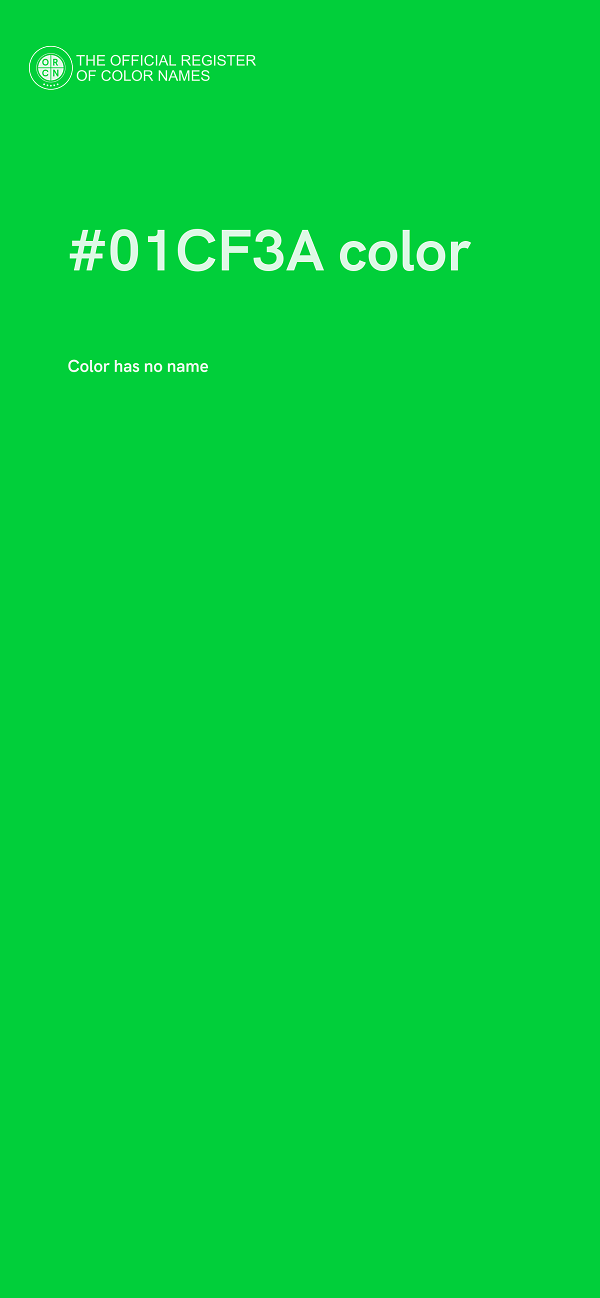 #01CF3A color image