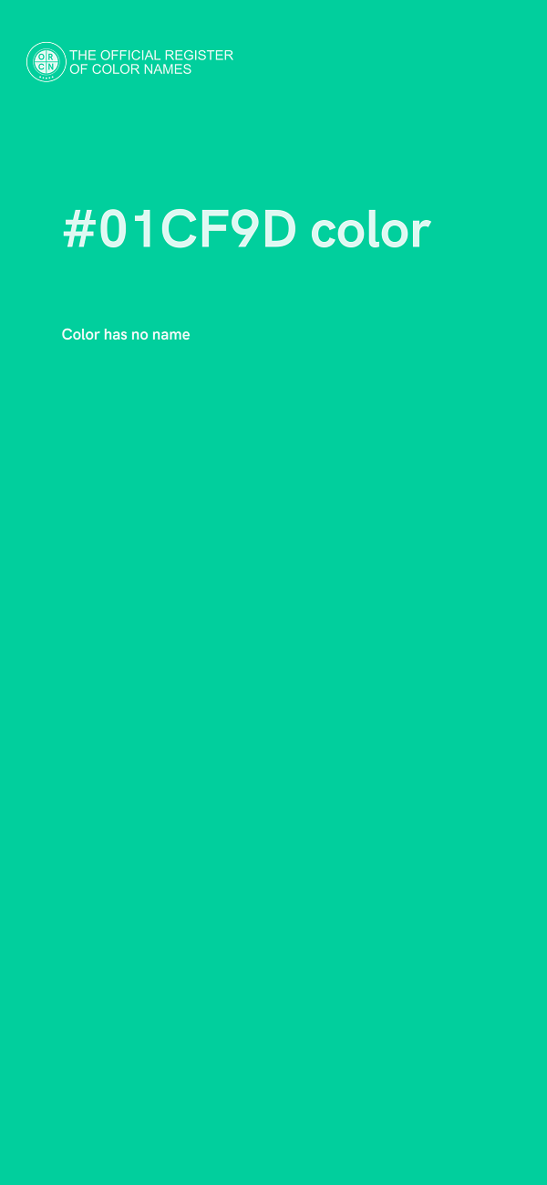 #01CF9D color image