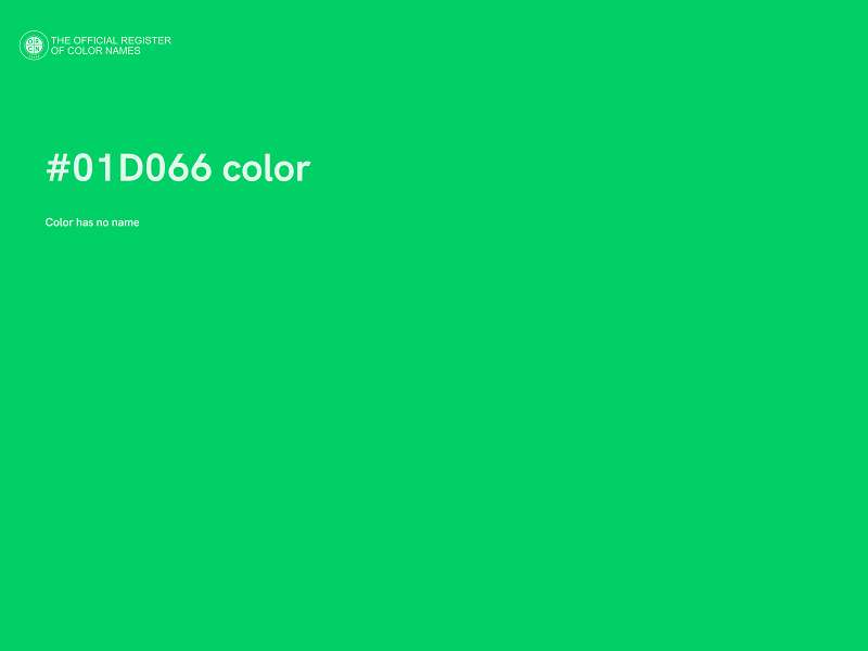 #01D066 color image