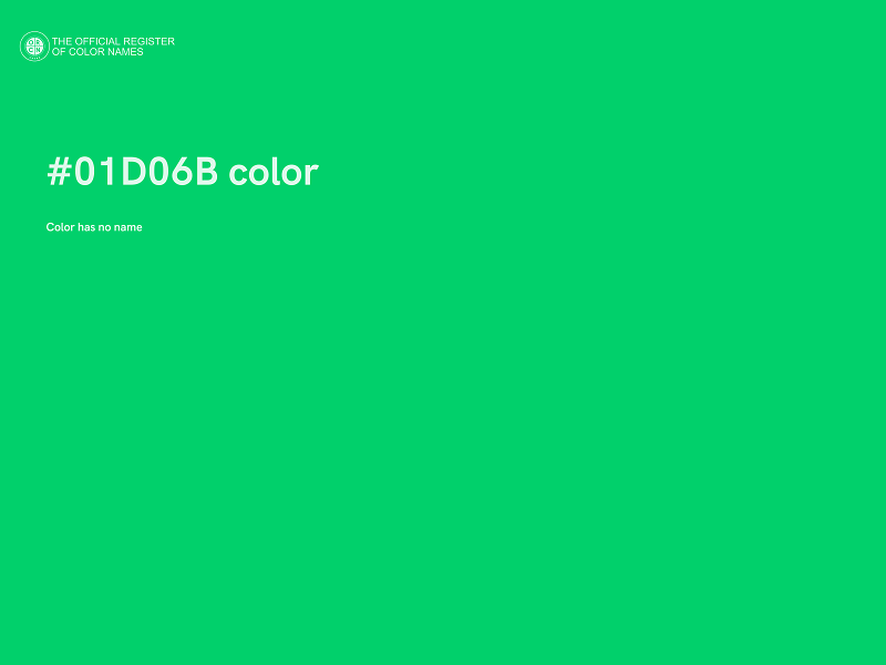 #01D06B color image