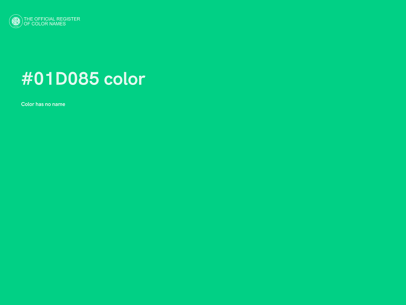 #01D085 color image