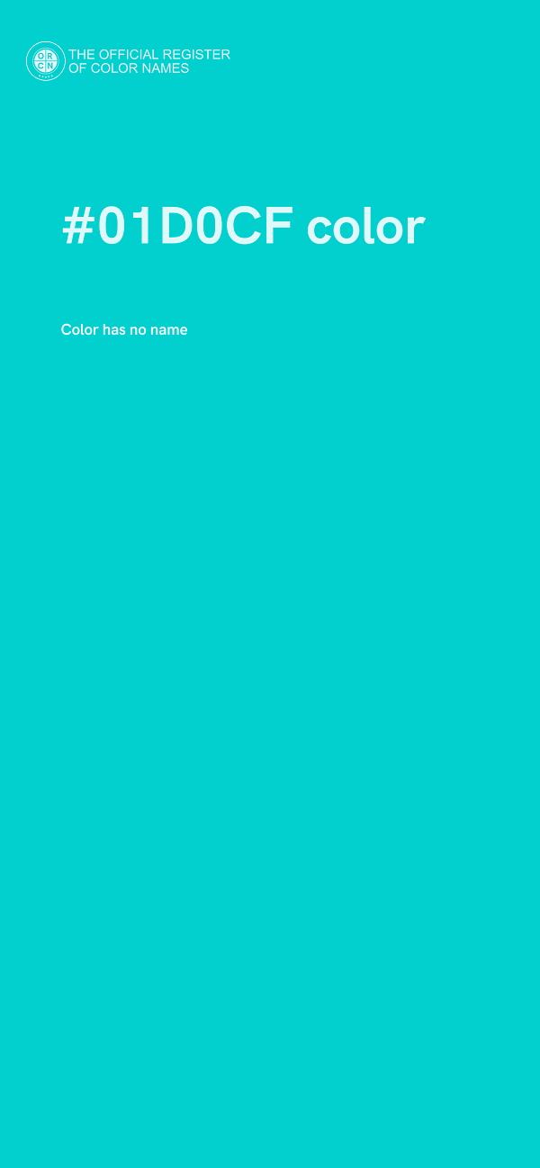 #01D0CF color image