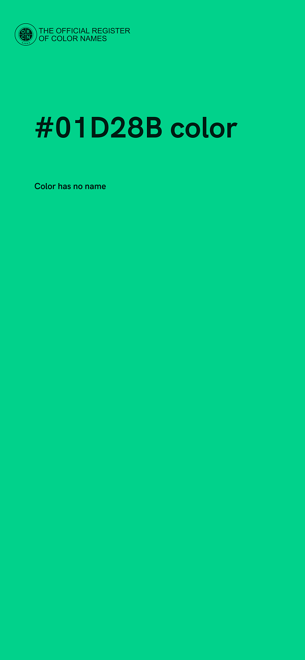 #01D28B color image