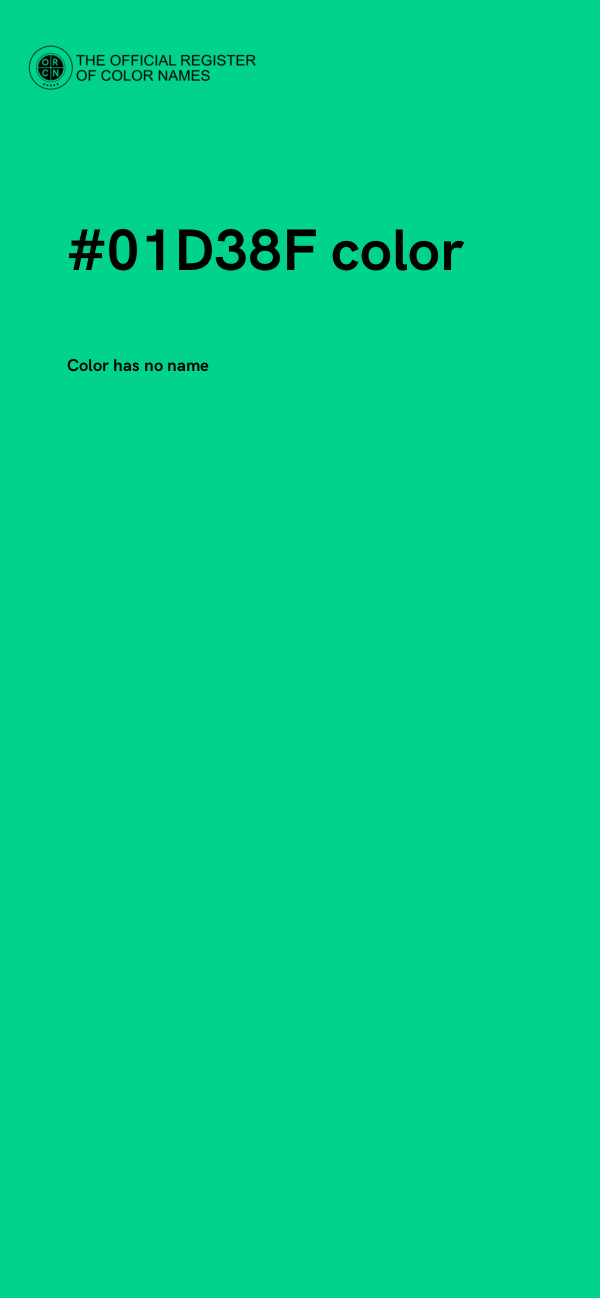 #01D38F color image