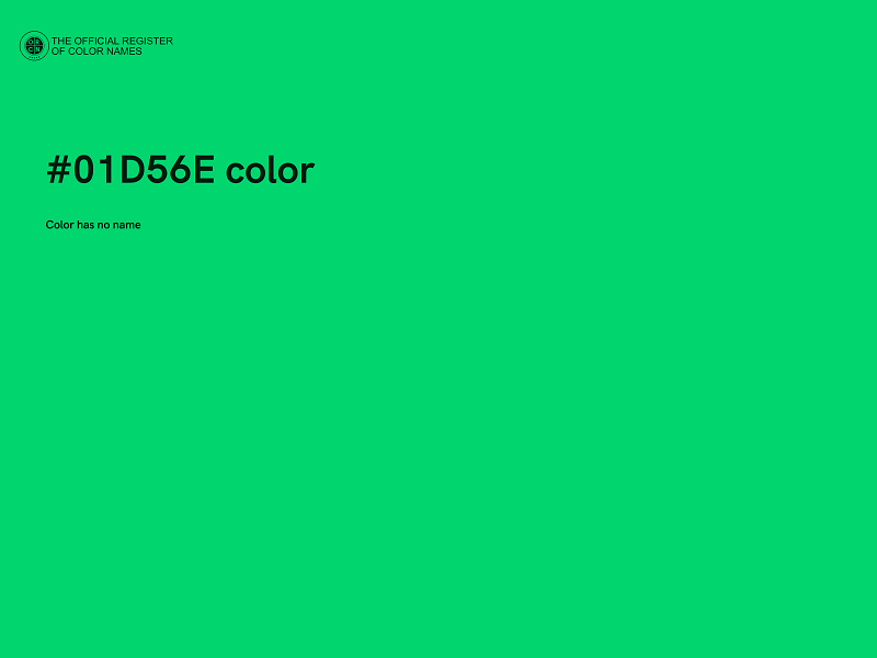 #01D56E color image