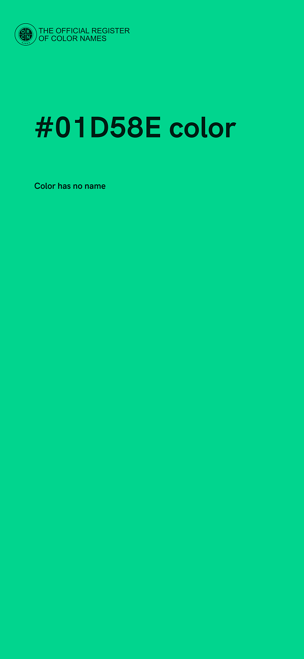 #01D58E color image