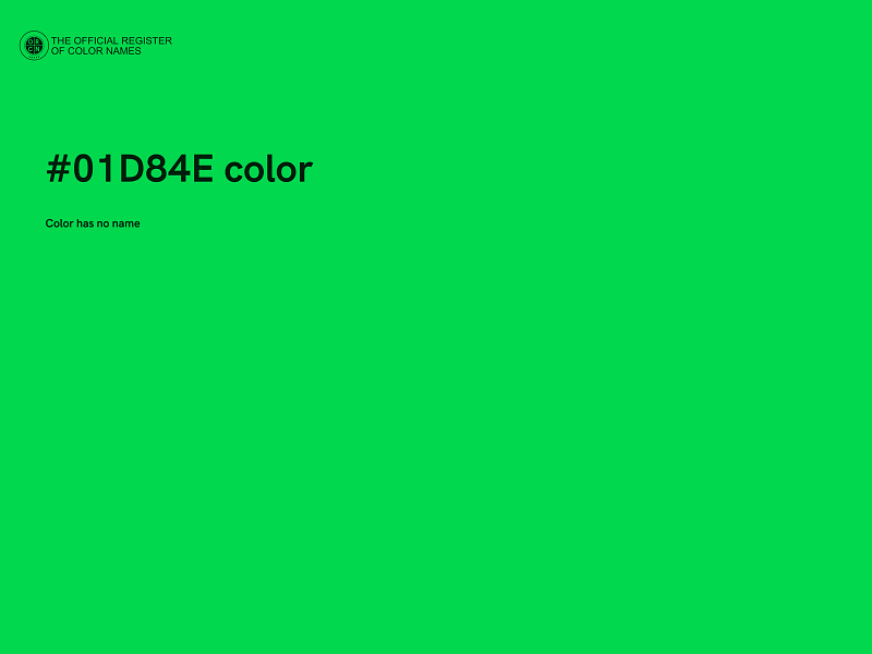 #01D84E color image