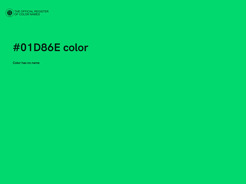 #01D86E color image