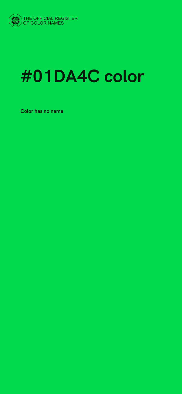 #01DA4C color image