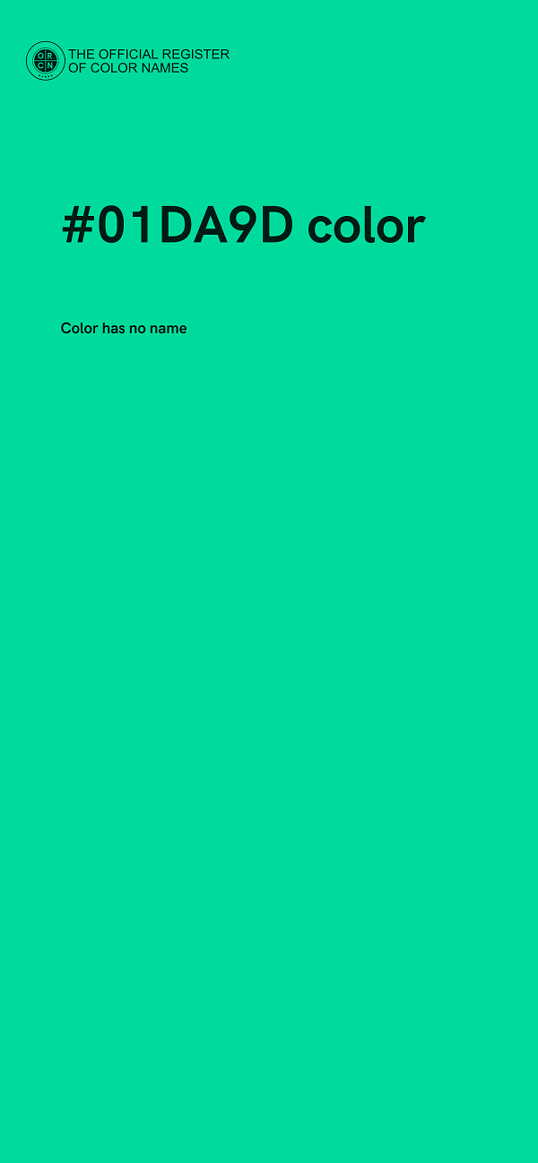 #01DA9D color image