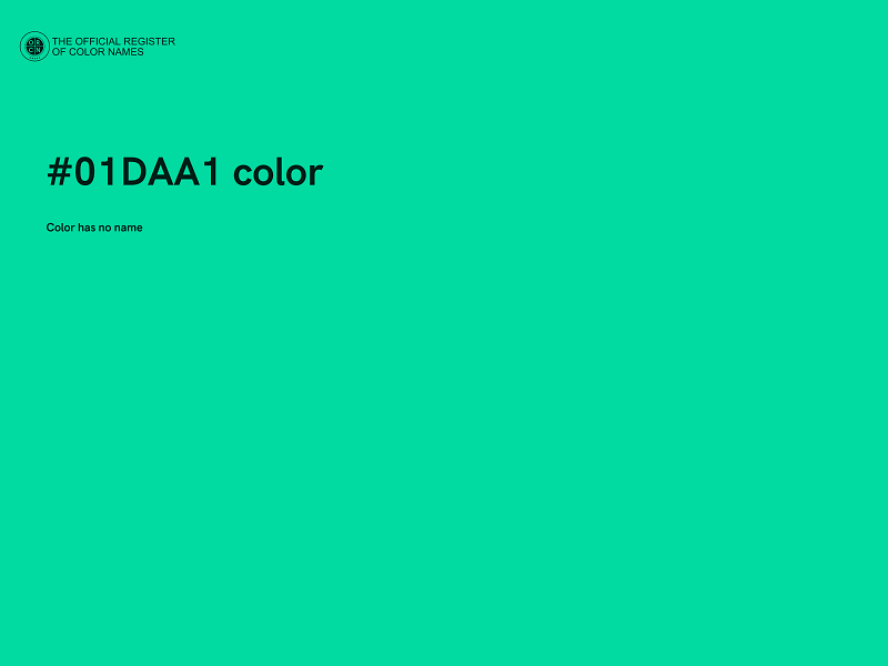 #01DAA1 color image