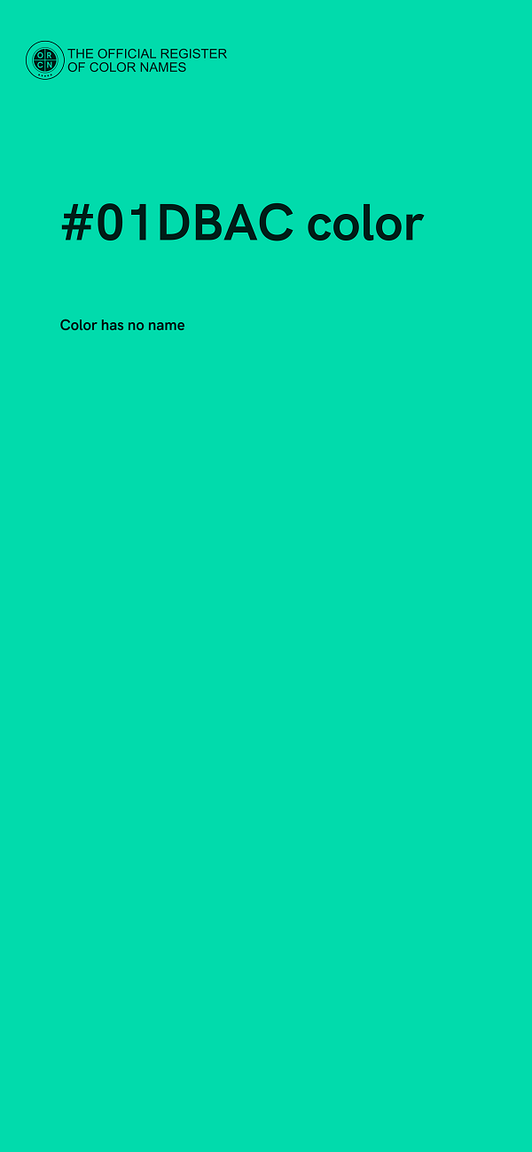 #01DBAC color image
