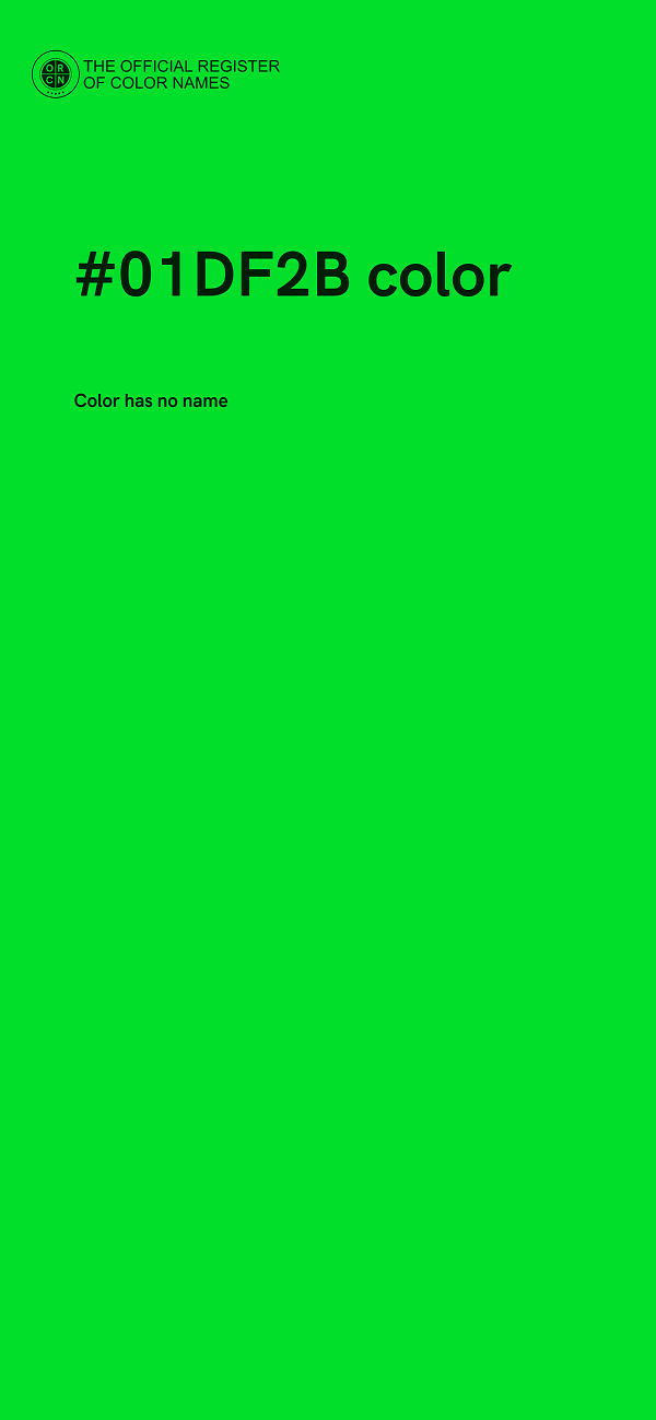 #01DF2B color image