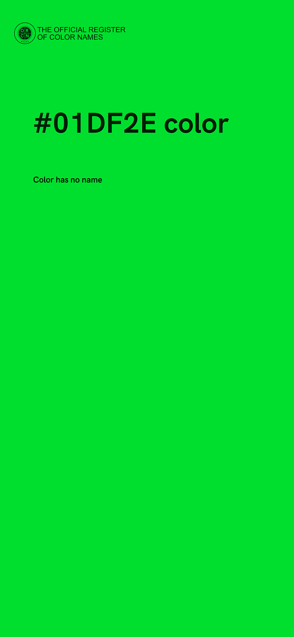 #01DF2E color image