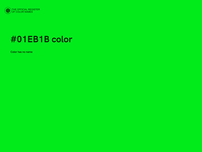 #01EB1B color image