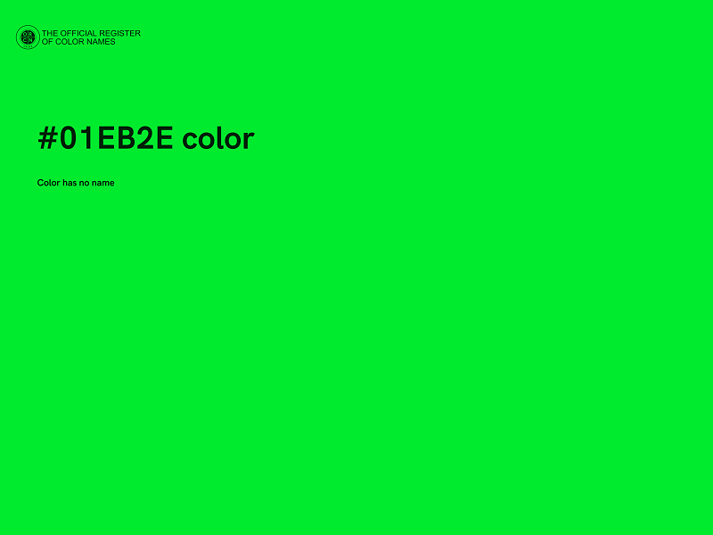 #01EB2E color image