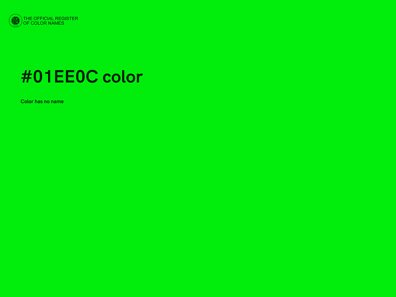 #01EE0C color image