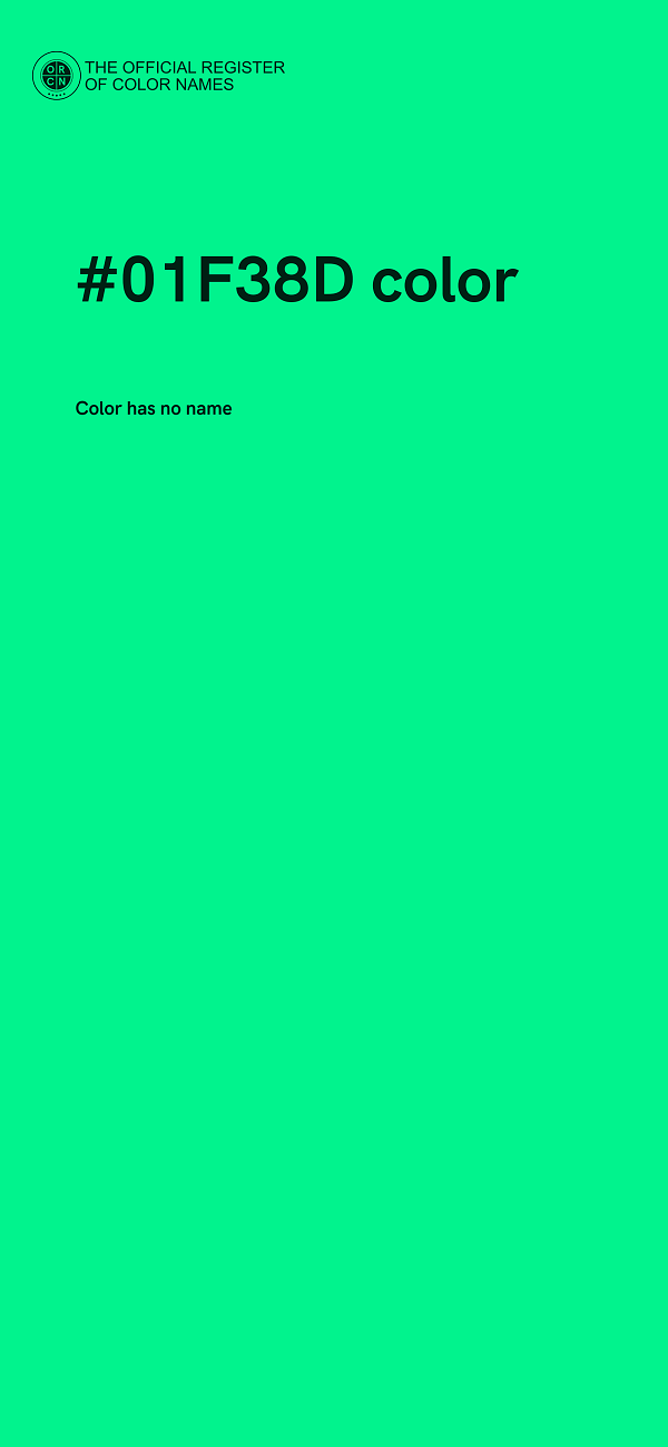 #01F38D color image