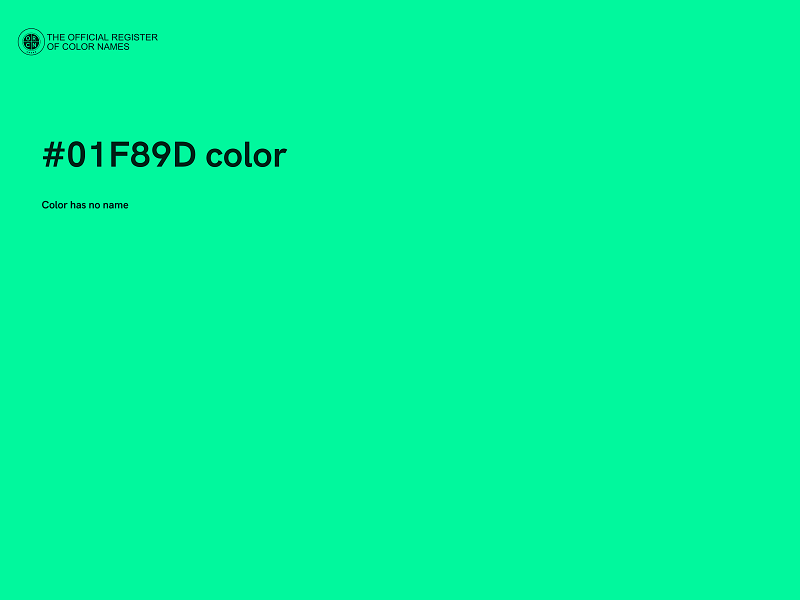 #01F89D color image