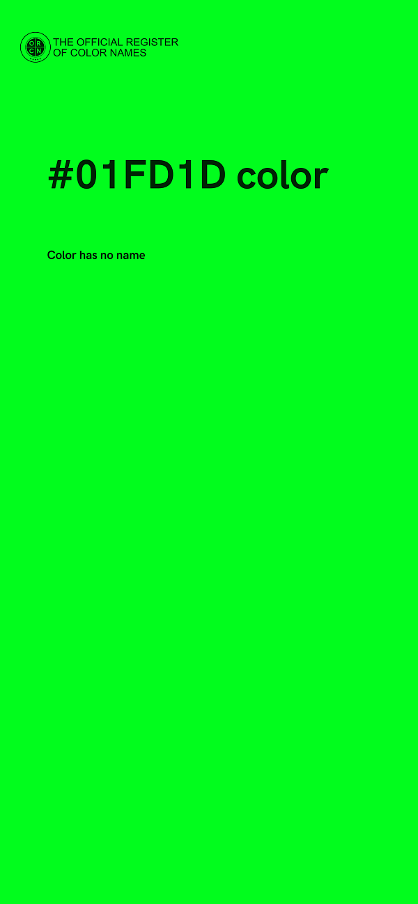 #01FD1D color image