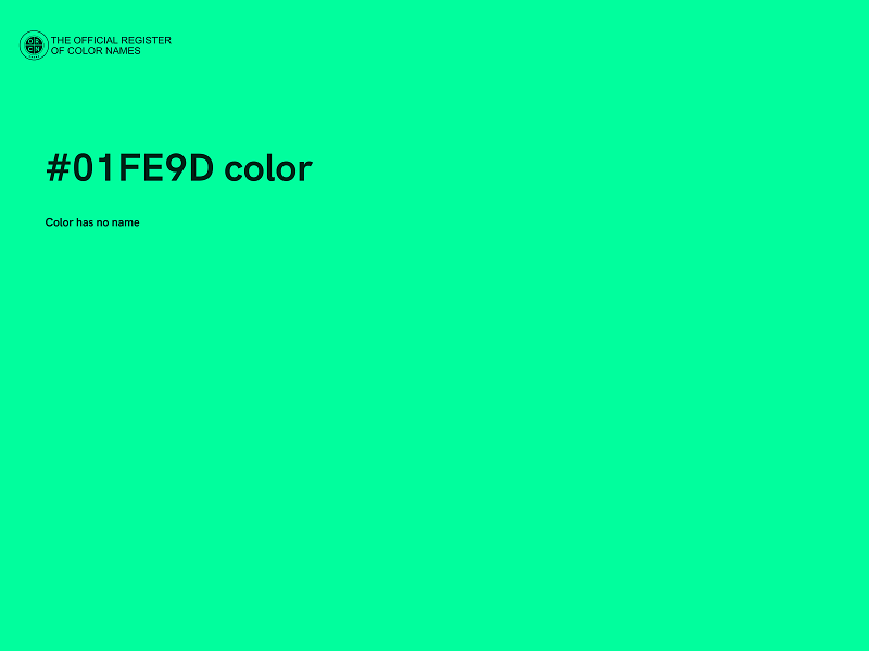 #01FE9D color image