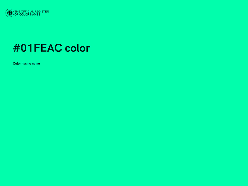 #01FEAC color image