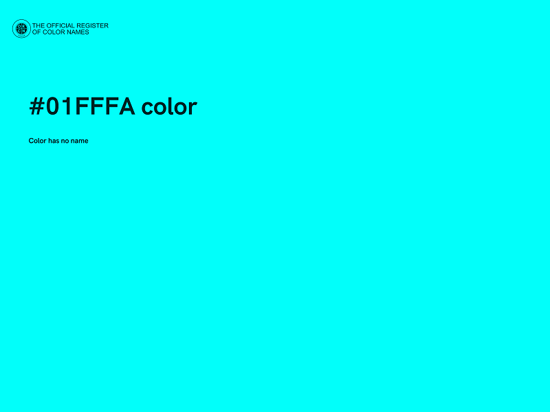 #01FFFA color image