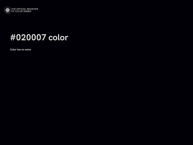 #020007 color image