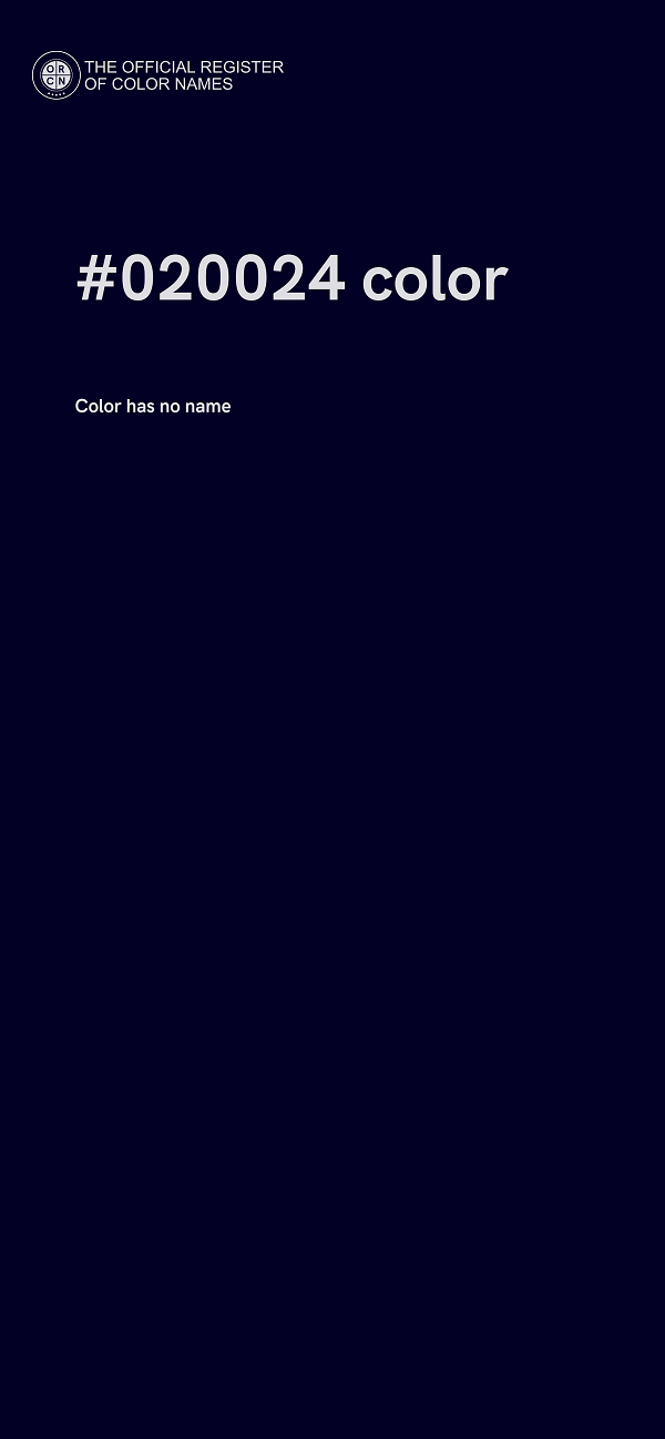 #020024 color image