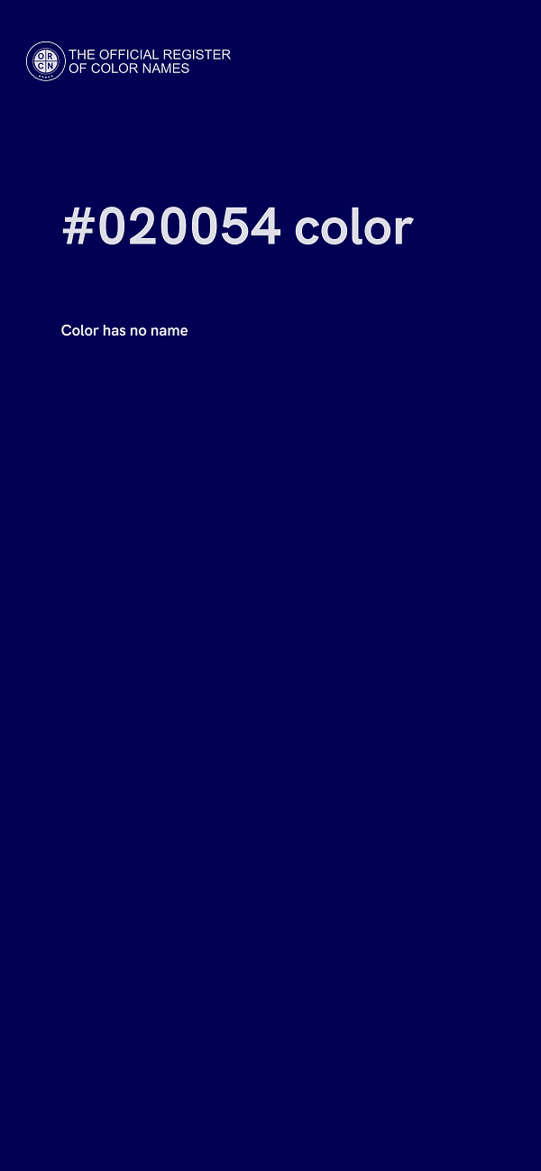 #020054 color image