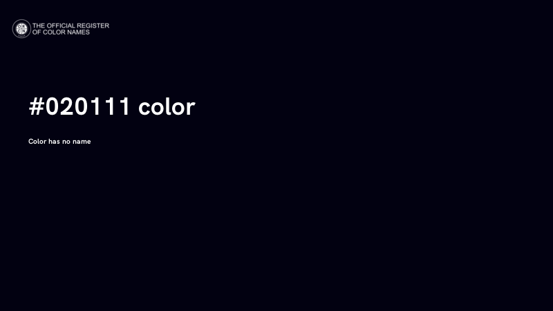 #020111 color image