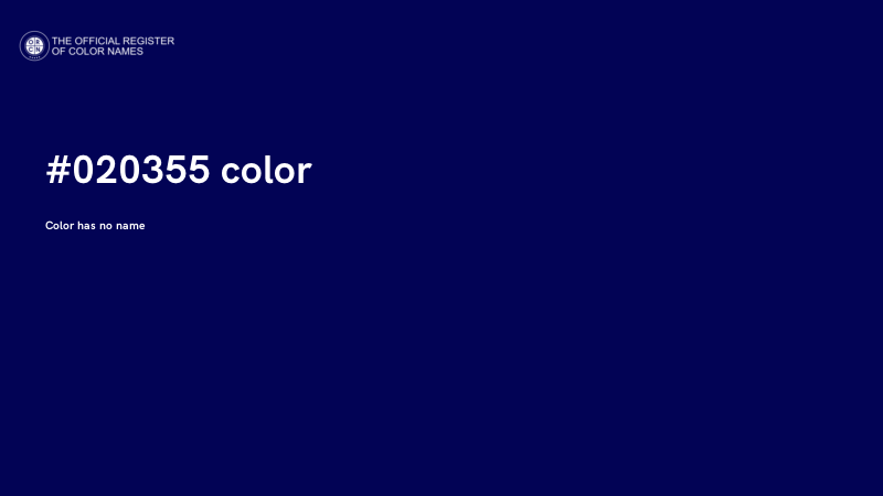 #020355 color image