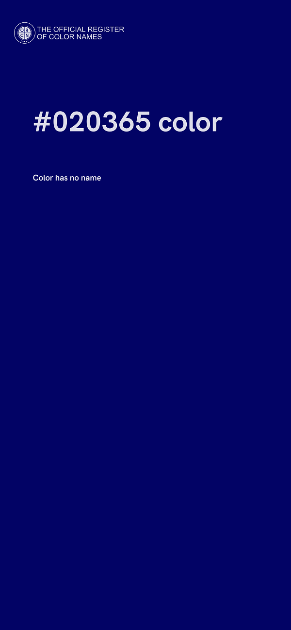#020365 color image