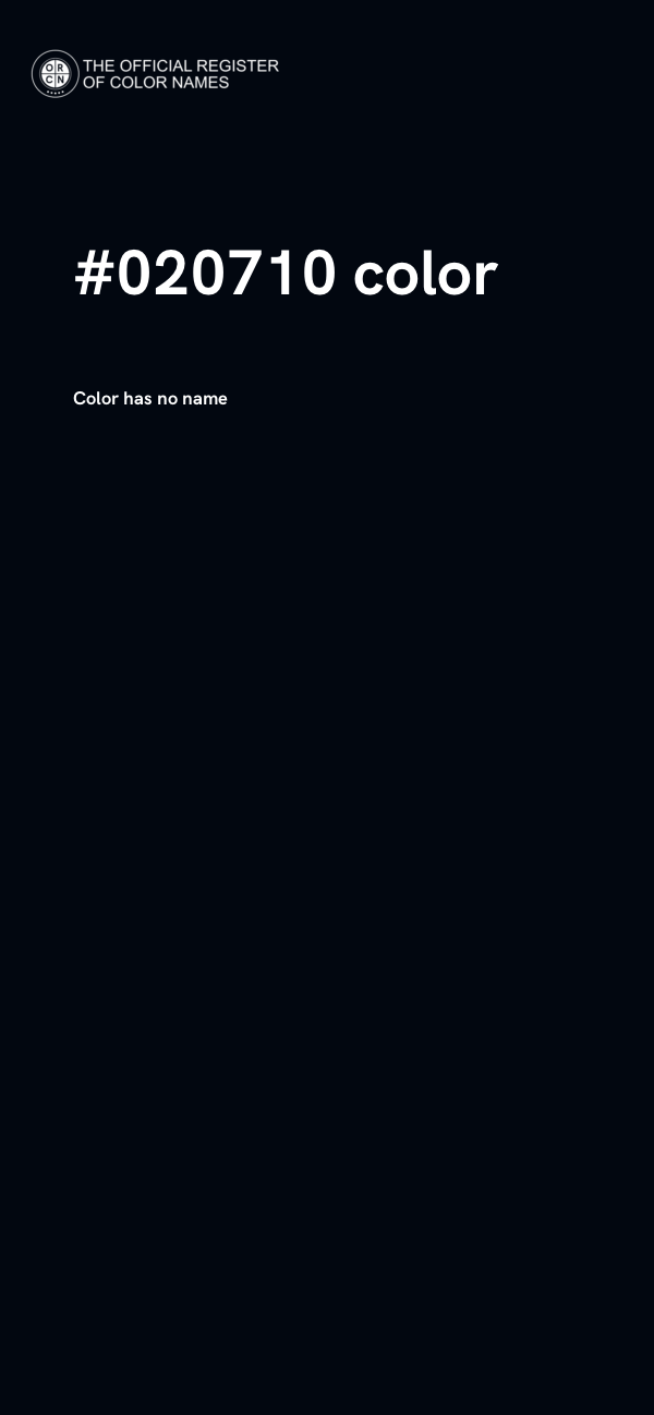 #020710 color image