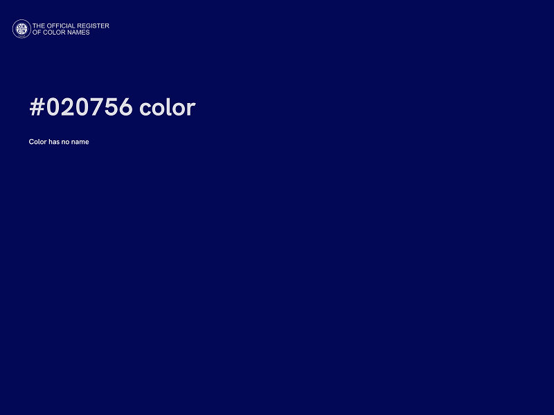 #020756 color image