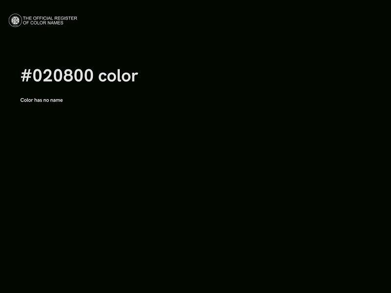 #020800 color image