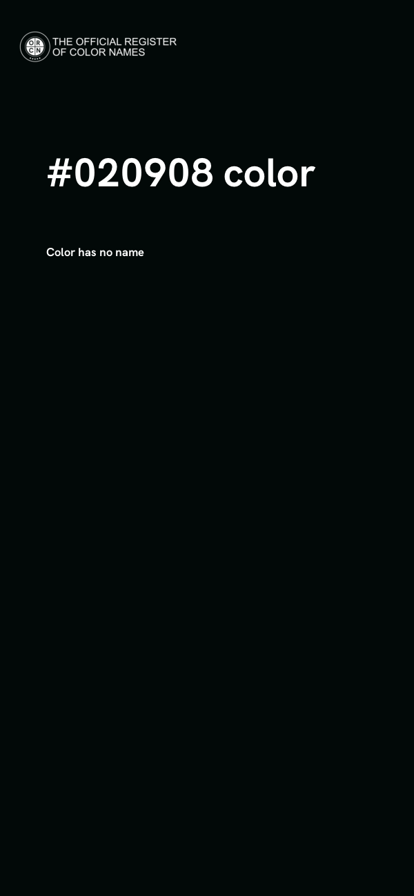 #020908 color image