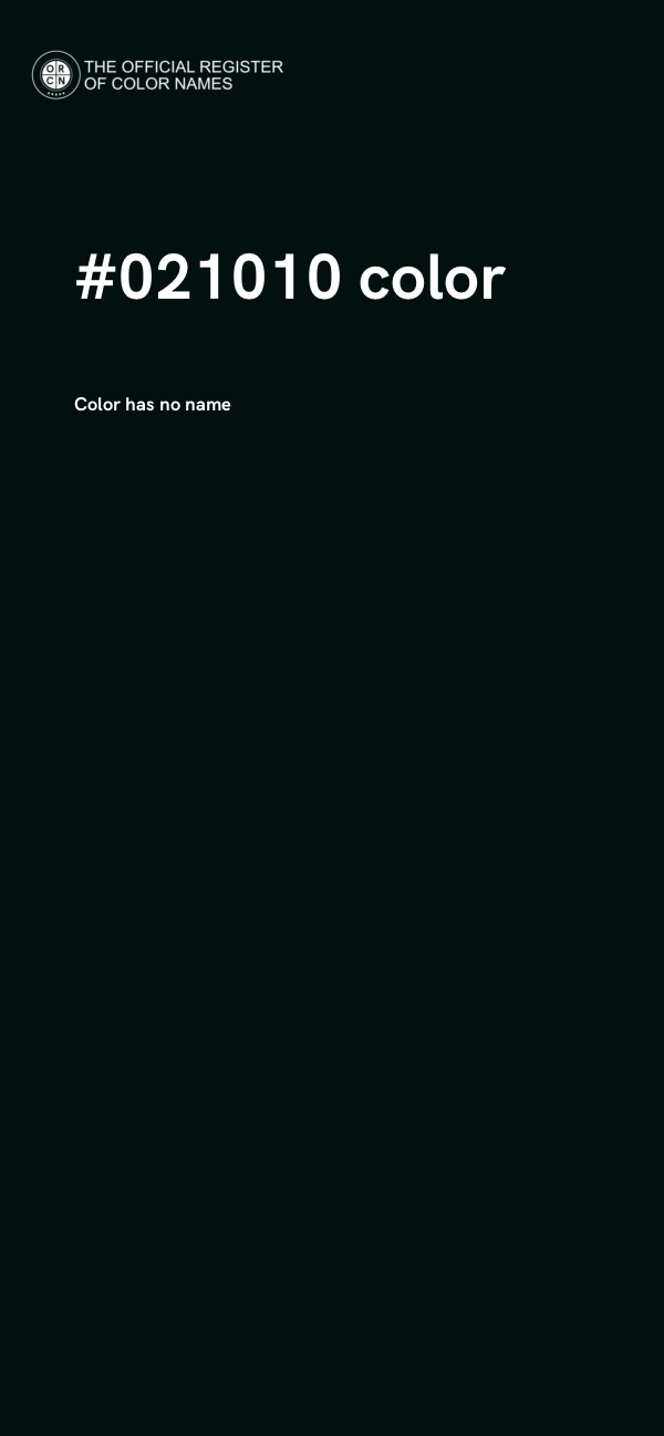 #021010 color image