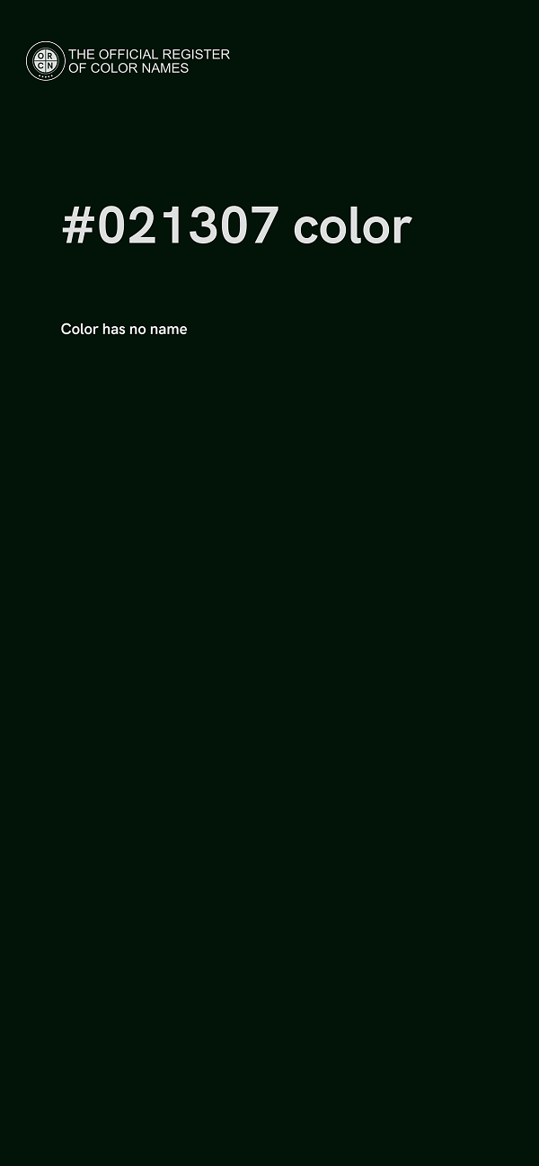 #021307 color image