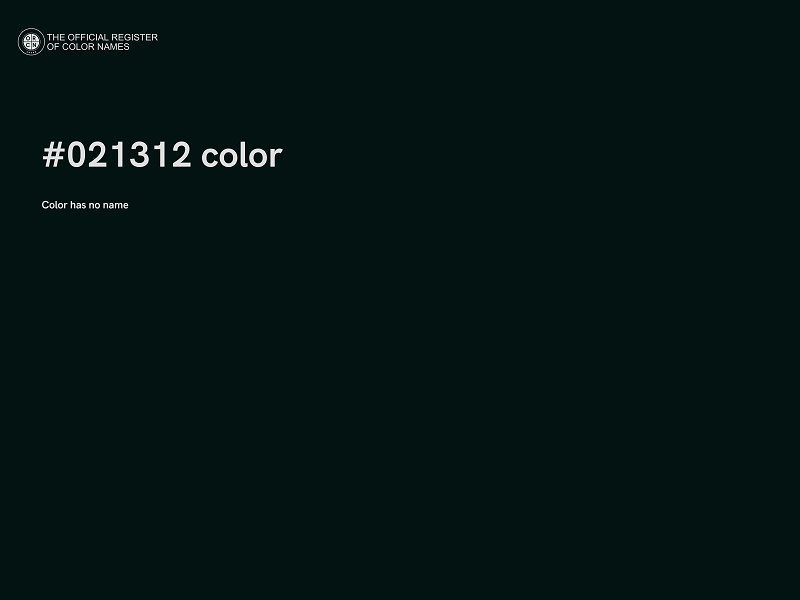 #021312 color image