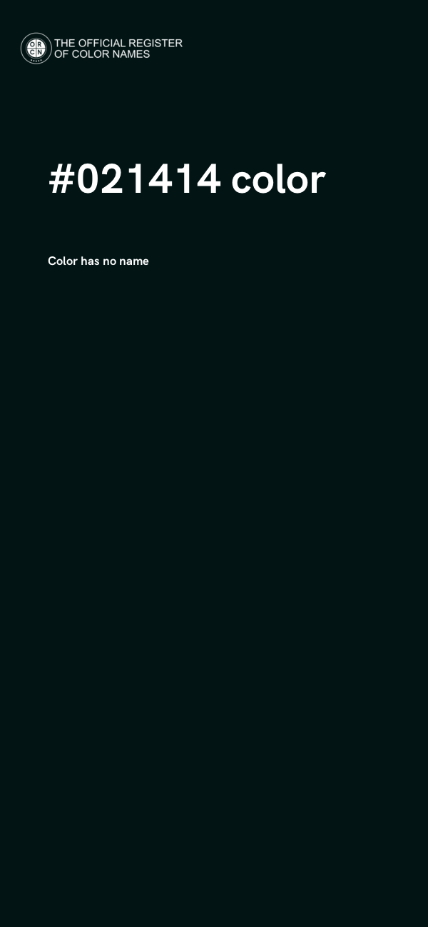 #021414 color image