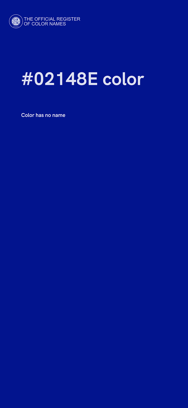 #02148E color image