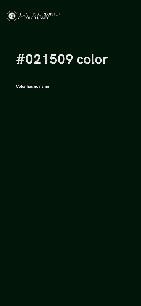 #021509 color image
